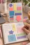 Pino Sticky Notes Assorted Shaped Adhesive Note Paper Set – Colorful Note Holder - 2