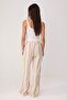 Lila-Çok Renkli Dar Kalıp Beli Lastikli Renkli Çizgili Wide Leg/Geniş Paça Pantolon TWOSS26PL00154 - 10