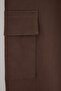 Kahverengi Cepli Dokuma Pantolon TWOAW27PL00077 - 7