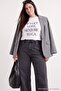 Anthracite Striped Lined Regular/Regular Fit Woven Blazer Plus Size Jacket Tbbaw27Ag00010