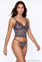 Gray Lace Capless Underwear Set Thmaw27Cc00023 - 4