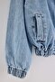 Blue Denim Jacket Tkdaw27Ce00009 - 8