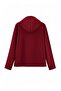 Bordo Fitted Fermuar Kapama Büyük Beden Ceket TBBAW27AG00049 - 13
