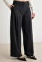 Brown Striped Barrel Fabric Trousers Twoaw27Pl00048 - 3