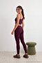 Bordo Dalgıç/Scuba Kumaş Örme Spor Alt - Üst Takım THMAW27AU00002 - 5