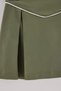 Dark Green Girls Short / Mini Straight Knitted Skirt Tkdaw27Et00009 - 7