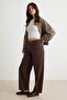 Kahverengi Normal Bel Bol Kesim Baggy Jeans TWOAW26JE00052 - 2