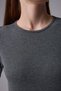 Women's Crew Neck Long Sleeve Basic T-Shirt Set of 2 - 4