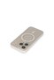 Apple iphone 14 pro case grand magnetic safe cover - white - 4