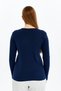 Women's Crew Neck Long Sleeve Basic T-Shirt Set of 2 - 8