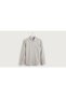 Men's Linen Look Classic Loose Fit Long Sleeve Dad Shirt with Pockets - 2