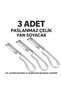 3 Pieces Metal Side Peeler Potato Vegetable Stainless Steel Vegetable Peeler Apparatus Lux Tomato Peeler