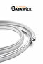 Wooden Door Frame American Panel Door Seal 5 Meters White - 4