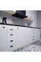 Mussel Black Button Handle Luxury Country Kitchen Furniture Cabinet Drawer Handle - 5