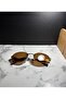 Cbp085 Miya Brown Frameless Elegant Stylish Women's Sunglasses.. - 4