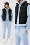 Men's 3-Piece Tracksuit Set with Hooded Vest - Full 3-Piece Combination - 2