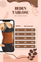 Coffee Unisex Thermal Wool Waist Corset - Warms - Keeps Warm - Supports - 2
