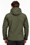 Men's Softshell Coat with Fleece Inside, Water and Wind Resistant Hooded Sports Coat - 3