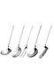 New Paint 5 Piece Steel Serving/Tableware Set - 7