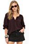 Mixray Buttoned Muslin Blouse