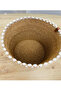30&30 Wicker Flowerpot, Basket, Organizer, Multi-Purpose, Bathroom Basket, Toy Basket 30X30 - 5