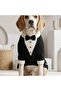 Black and White Tuxedo Sweater for Cat and Dog