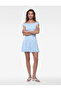 Sleeveless Low Waist Draped Off Shoulder Boat Neck Textured Midi Flared Dress