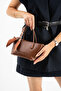 Tan Women's Adjustable Strap Hand and Shoulder Bag