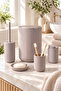 Round Beige Pro 5 Piece Bathroom Set - 5