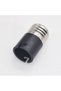 Black E27 to B22 conversion lamp holder B22 to E27 conversion lamp holder conversion lamp holder con - 5