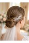 Bridal Crown, Hair Accessory and Hairpin Promise Engagement Marriage Wedding Hijab 12 - 3