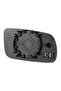 For 1996-04 VW Golf MK4 Convex Heated Wing Door Rearview Mirror Glass Left Side - 6