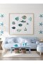 JETTING 【ZYAA-1】10pcs/set Fish Wall Decor Wooden Fish Hanging Beach Theme Bathroom Art Nautical Coas - 7