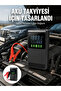 4-in-1 Jump Starter Air Compressor Powerbank and Led Flashlight New Generation