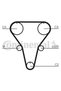 Set curea de distribuție CT769K1 - 2