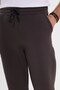 Unisex relaxed fit fleece-lined sweatpants with 3 pockets and elasticated jogger cuffs - brown - 4