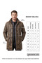 Dean Vintage Genuine Leather Men's Coat - 7