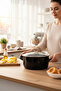 Enamel 24 cm Classic Frying Pan - 2