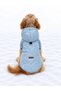 Cat - Dog Quilted Inflatable Thick Rain and Snow Proof Winter Coat (Hat Can Be Put on and Taken Off) - Vest - Clothing - 3