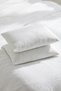 2-Piece Waterproof Pillow Mattress Cover 50X70 cm |   Zippered Pillow Protective Cover |   Micro Fabric |   Anti-Sweat |   White