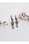 Authentic Design Earrings with Zircon Stones - 3
