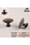 Mussel Antique Yellow Button Handle Luxury Country Kitchen Furniture Cabinet Drawer Handle - 4