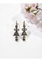 Zircon Stone Earrings Authentic Design