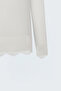 Lace Detailed Knitwear - Ecru - 3