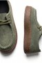 Women's Suede Lace-Up Thick Soled Daily Comfortable Bohemian Moccasin Casual Shoes - 3