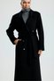 Limyre black cashmere long coat - 3