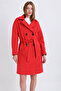 Pomegranate Flower Cashmere Coat - 4