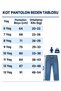 Girl's Jeans Heart Model Fume Color Single Bottom Cotton Fabric Super Quality High Waist 4545454 - 5