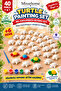 40 Pieces (3D) Turtle Stone Painting Figure Children's Development Painting Activity Set Zoo Stone Painting