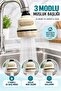 3 Function Kitchen Sink Head 360 Degree Swivel Faucet Spout Saving - 4